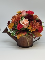 Autumn Watering Can from Weidig's Floral in Chardon, OH