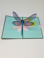 Dragonfly Lovepop Greeting Card from Weidig's Floral in Chardon, OH