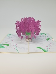 Orchid Bouquet Lovepop Greeting Card from Weidig's Floral in Chardon, OH