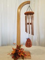 Sympathy Windchime on Stand from Weidig's Floral in Chardon, OH