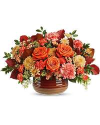 Teleflora's Rustic Ember Centerpiece from Weidig's Floral in Chardon, OH
