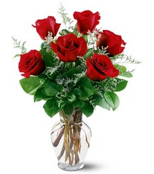 6 Red Roses from Weidig's Floral in Chardon, OH