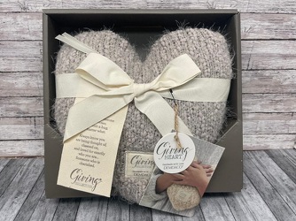 Giving Pillow Gray from Weidig's Floral in Chardon, OH