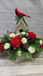 Winter Country Bidhouse from Weidig's Floral in Chardon, OH